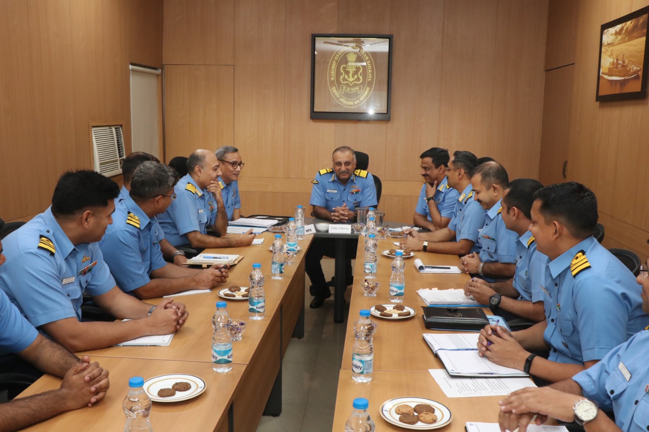 Rear Admiral Sanjay Datt, CSO (Tech) visits GRSE on 15 Feb 19