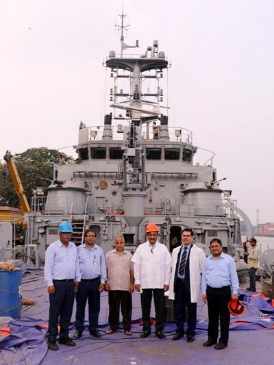 Visit of Shri M A Lincon, PCDA ( Navy ) to GRSE on 26 Mar 18