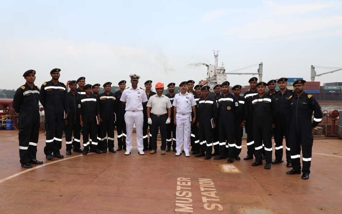 Maj Gen Beji Mathews, Chief Of Staff, HQANC visits GRSE on 03 Oct 19