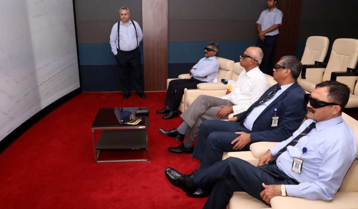 Commandant, NDC visits GRSE on 23 Apr 19