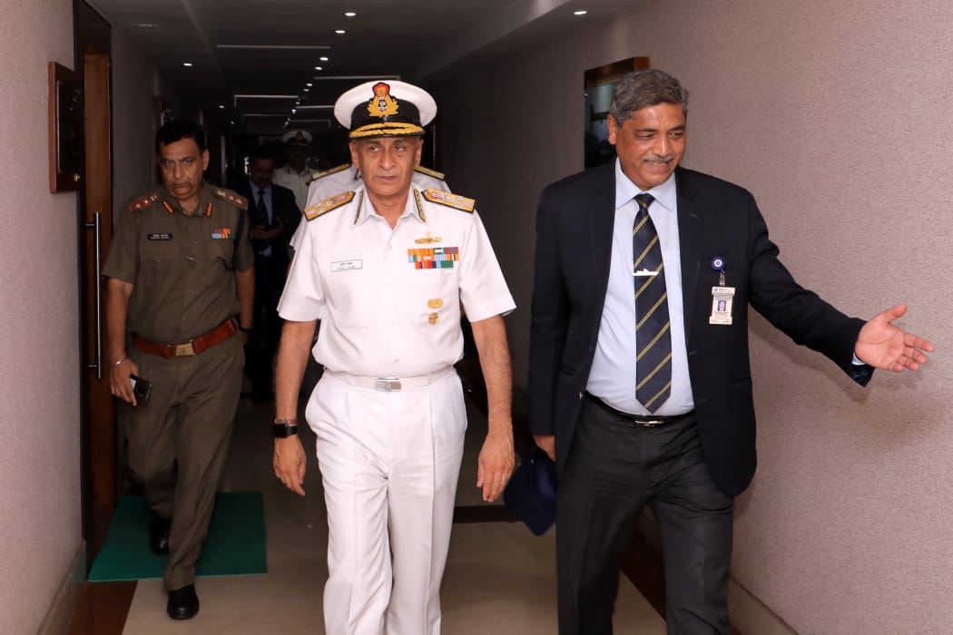Admiral Sunil Lanba, PVSM, AVSM, ADC, Chief of Naval Staff visits GRSE on 14 May 19