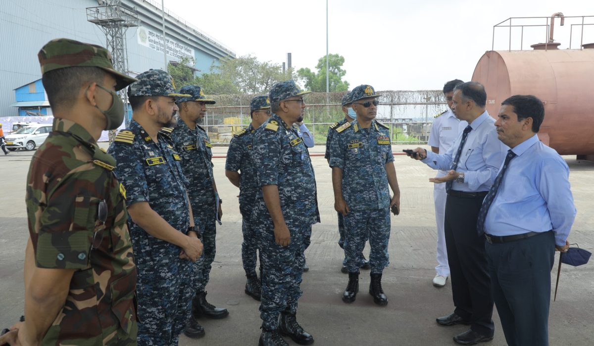 Visit of Bangladesh Navy Delegation to GRSE