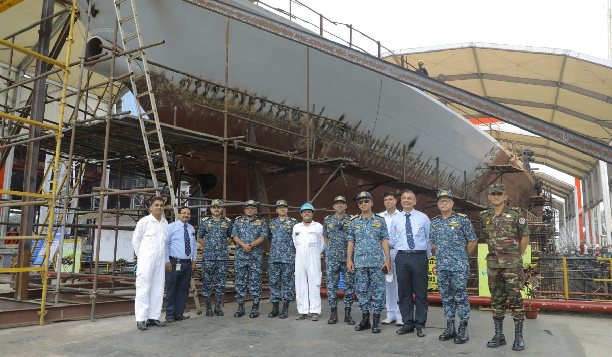 Visit of Bangladesh Navy Delegation to GRSE