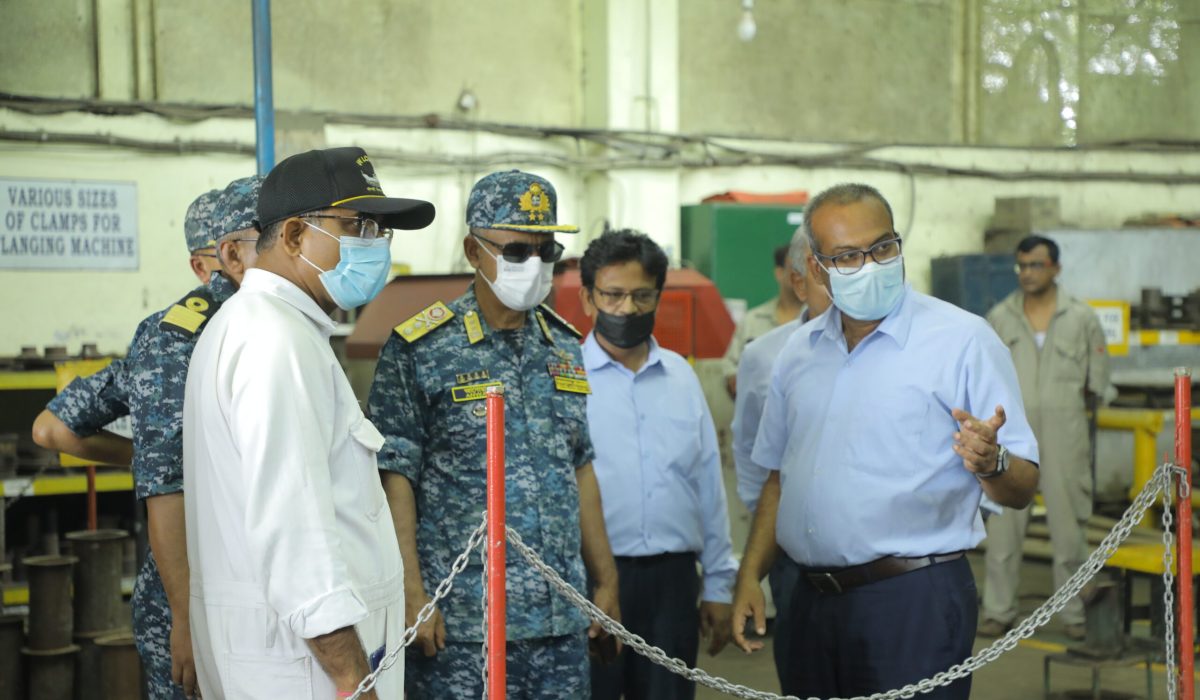 Visit of Bangladesh Navy Delegation to GRSE