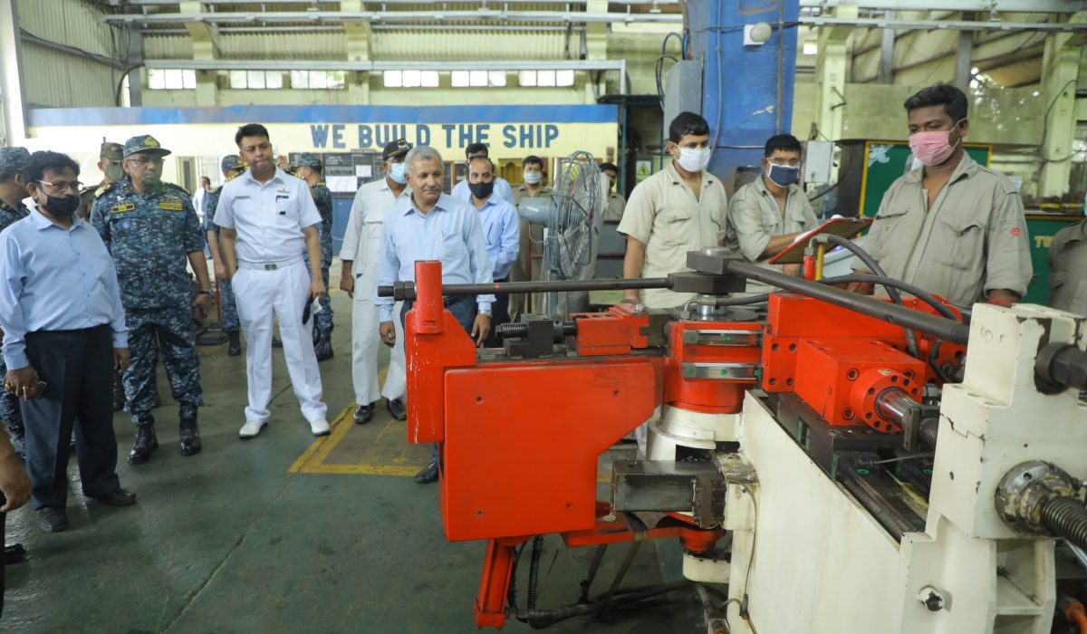 Visit of Bangladesh Navy Delegation to GRSE