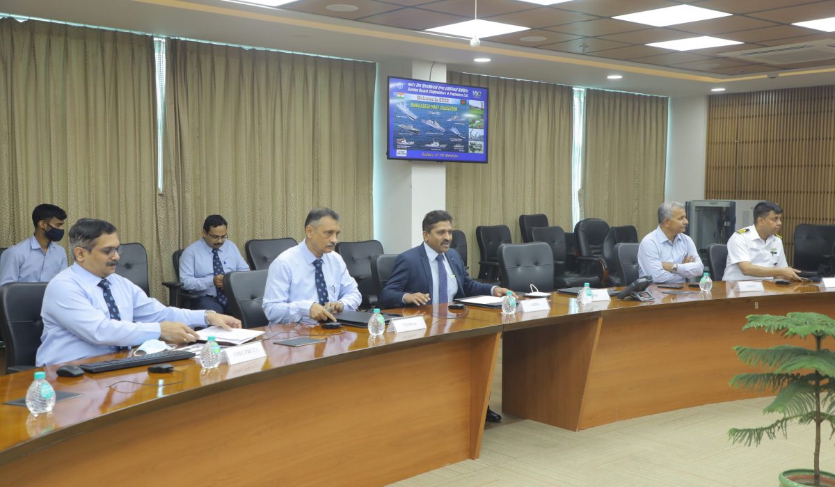 Visit of Bangladesh Navy Delegation to GRSE