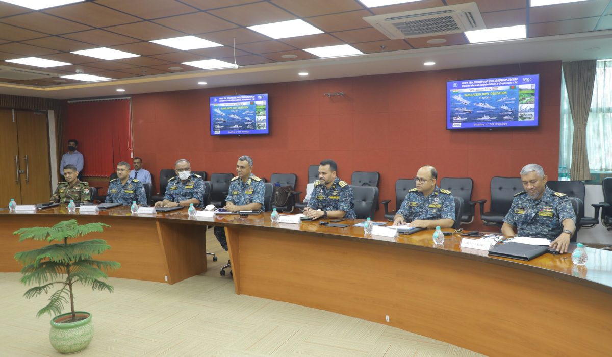 Visit of Bangladesh Navy Delegation to GRSE