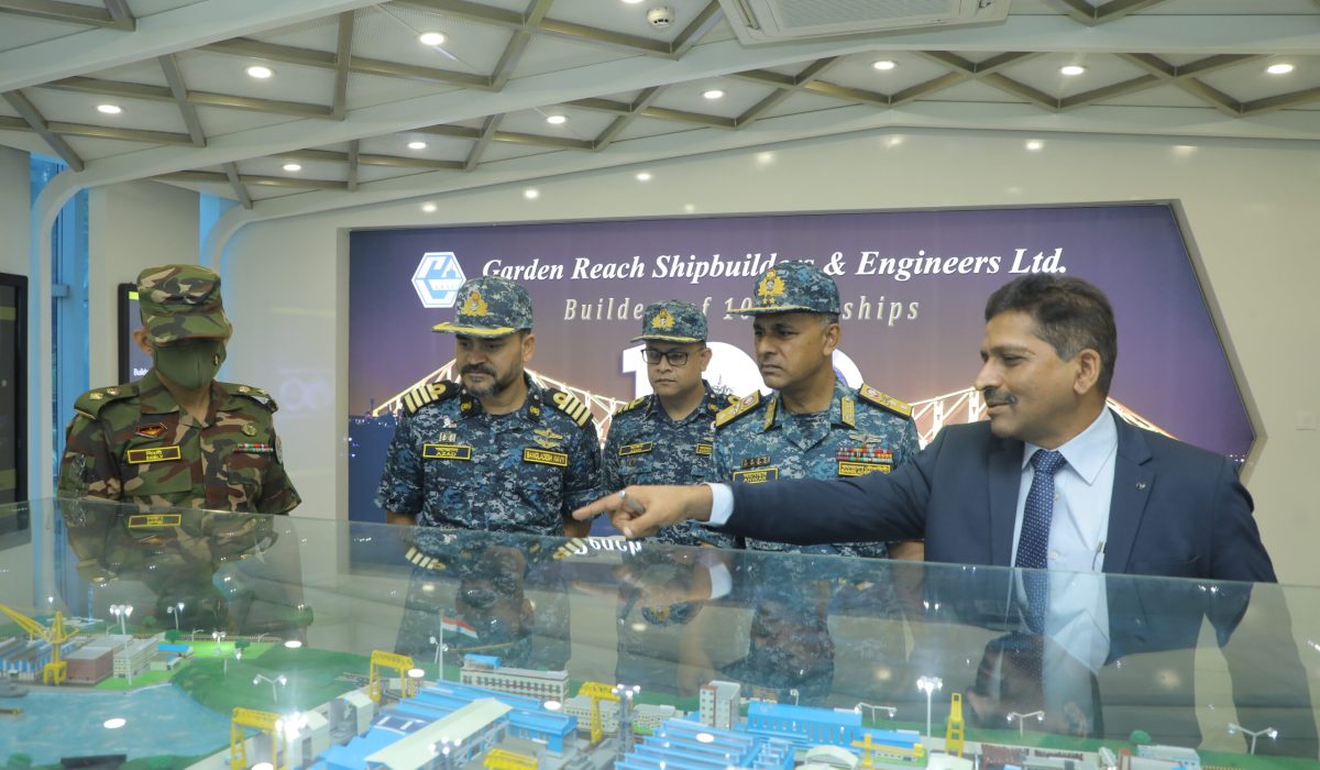 Visit of Bangladesh Navy Delegation to GRSE