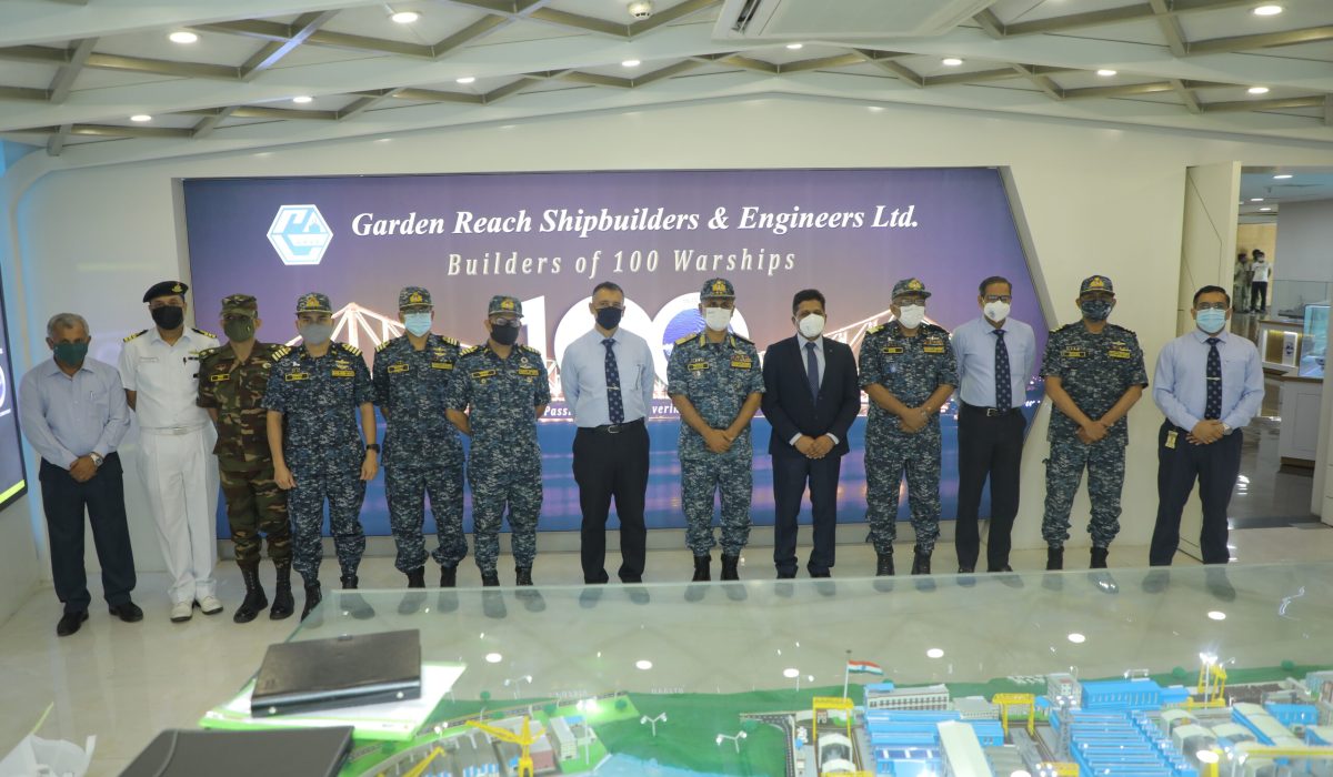 Visit of Bangladesh Navy Delegation to GRSE - Image 1 Image 1 - Visit of Bangladesh Navy Delegation to GRSE