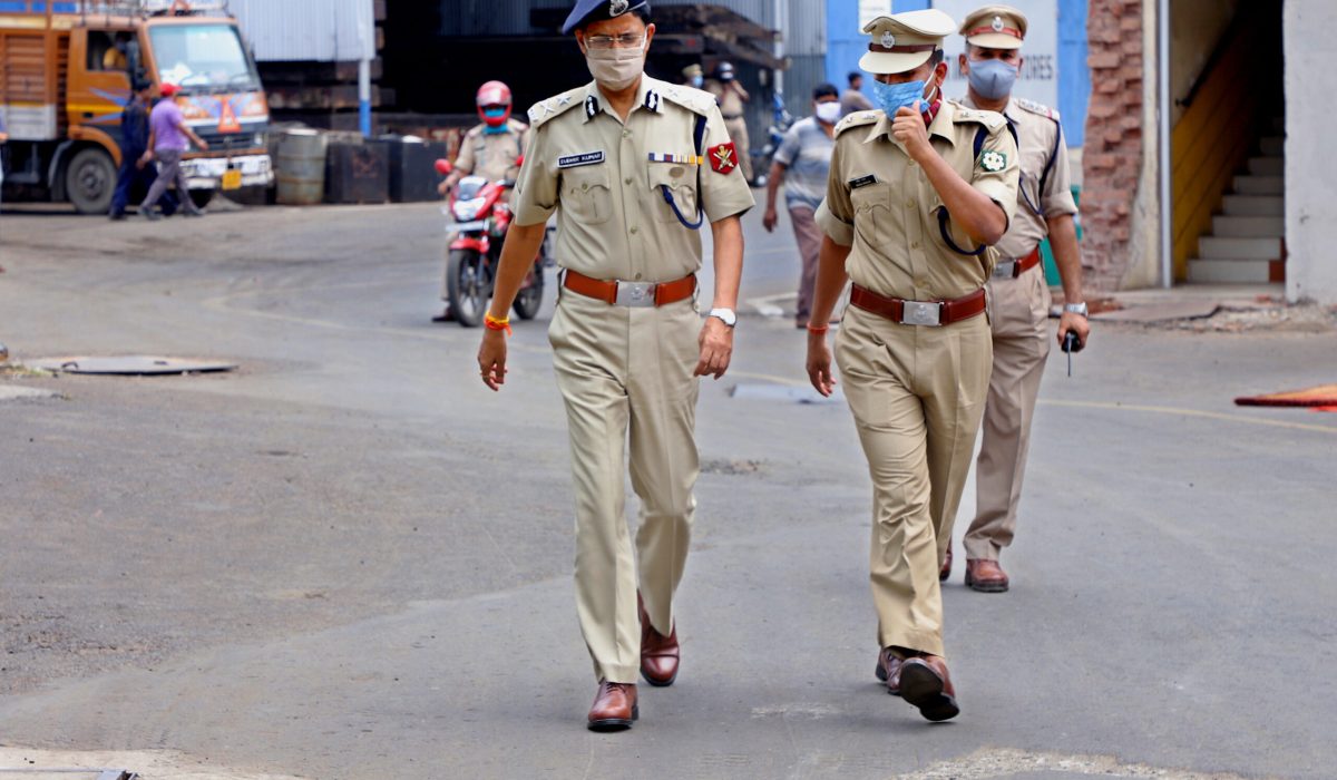 Shri Sudhir Kumar, IG SES HQRS vists GRSE on 09 Apr 21