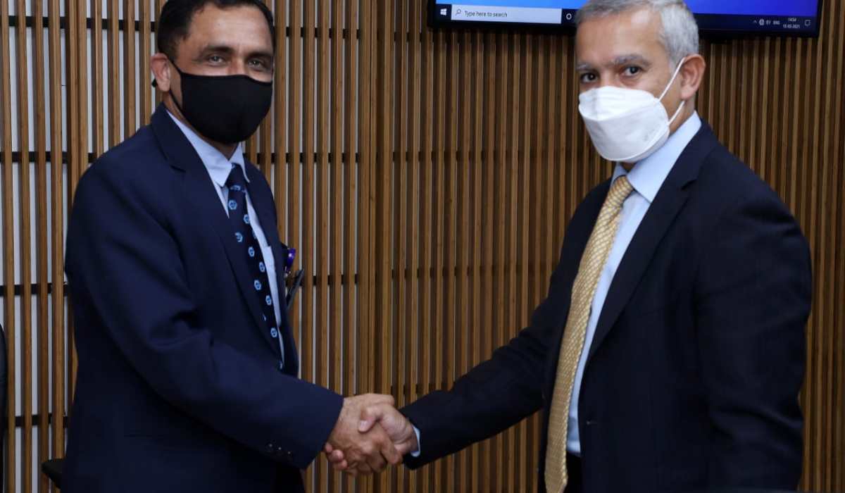 UAE Navy Delegates visits GRSE on 15 Mar 21
