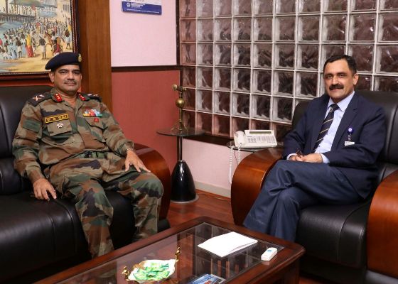 Officers from Defence Institute of Quality Assurance visited GRSE on 11 Jan 18