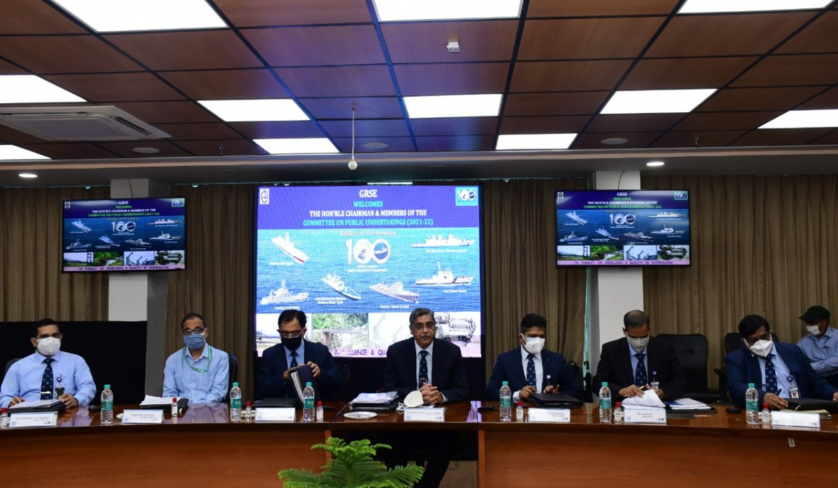 Visit of Parliamentary Committee on Public Undertakings on 29 Sep 21