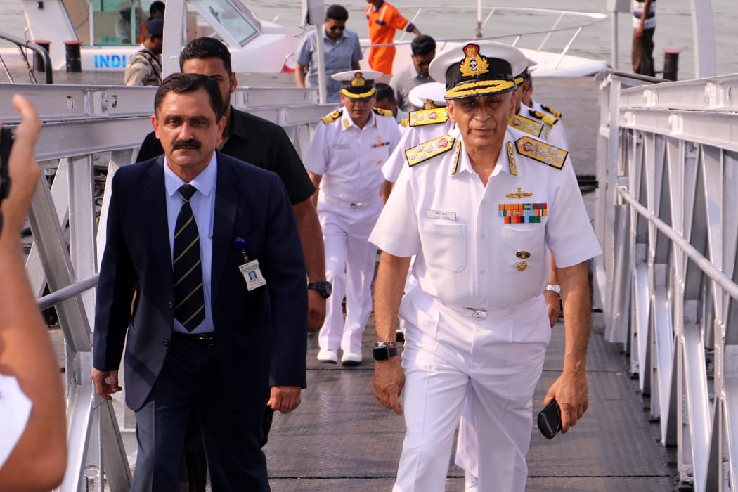 Admiral Sunil Lanba, PVSM, AVSM, ADC, Chief of Naval Staff visits GRSE on 14 May 19