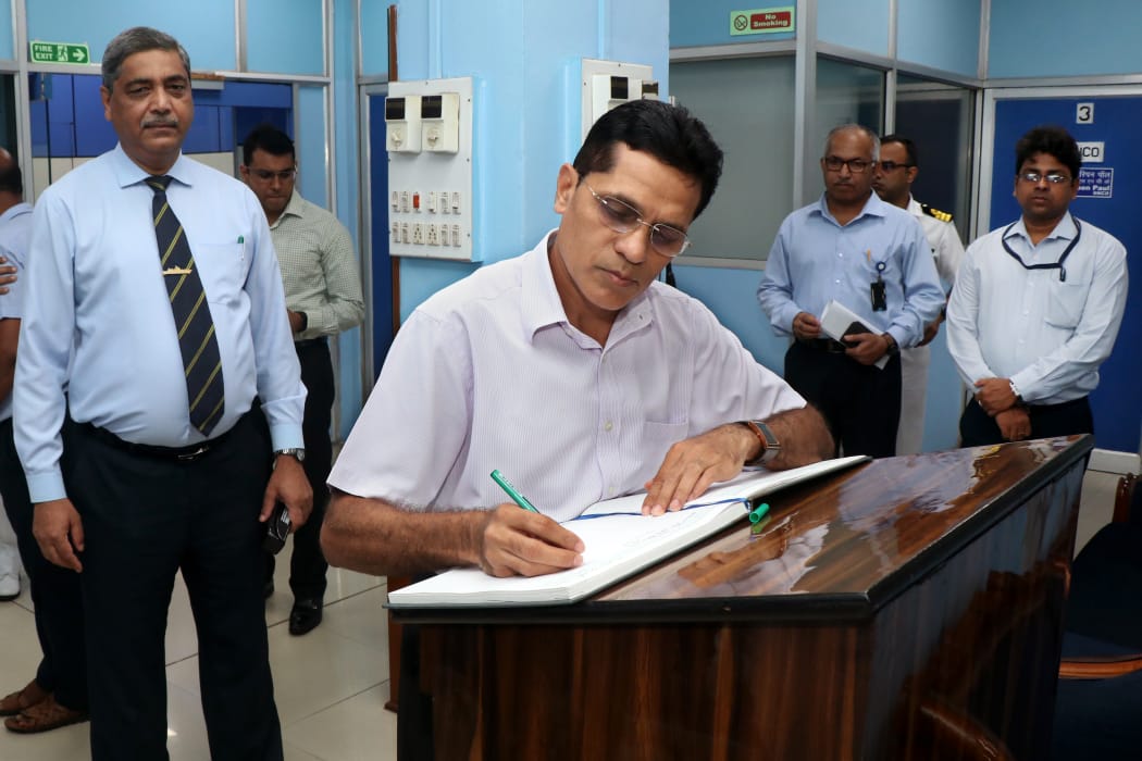 Vice Admiral SN Ghormade, AVSM, NM, Chief of Staff, HQENC visits GRSE on 24 Sep 19