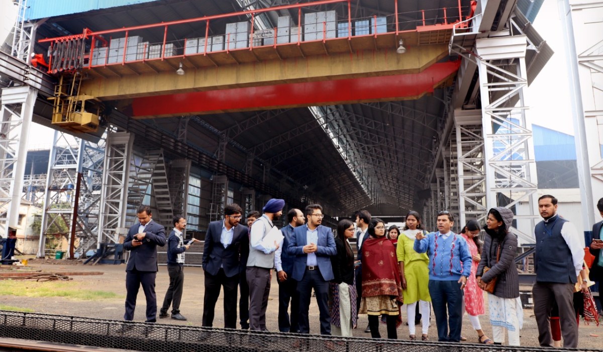 Shri. Sudhir Kumar Saxena, IPS, ADG/ North CISF visits GRSE on 27 Dec 19