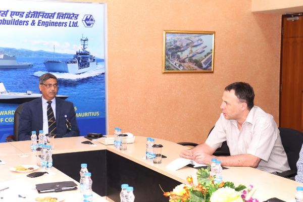 Delegation team from Elbit Systems visits GRSE on 23 May 18