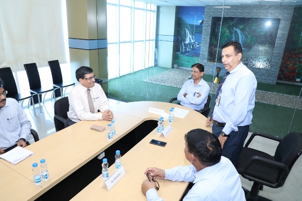 Visit of Officers from Defence Institute of Quality Assurance to GRSE on 12 June 18