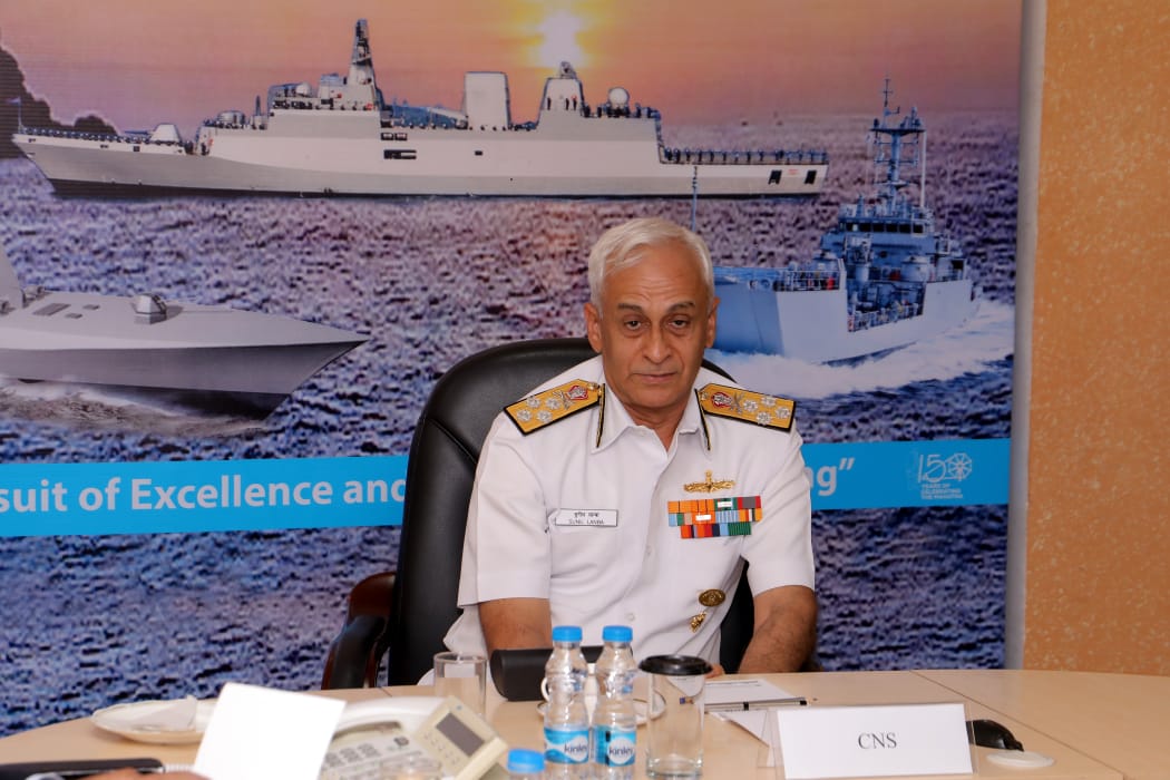 Admiral Sunil Lanba, PVSM, AVSM, ADC, Chief of Naval Staff visits GRSE on 14 May 19
