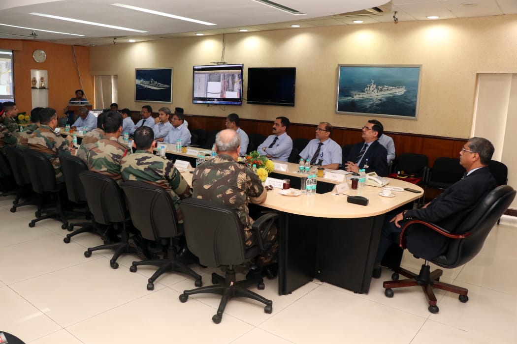 Defence Attache (Designates) visit GRSE on 18 Jun 19