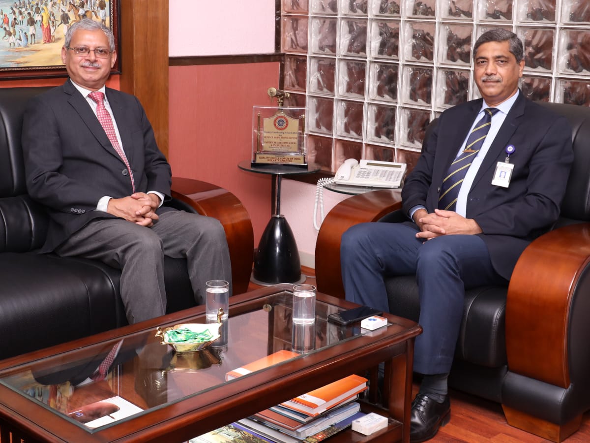 Shri Jaideep Mazumdar, Ambassador to The Philippines, visits GRSE on 24 Dec 18