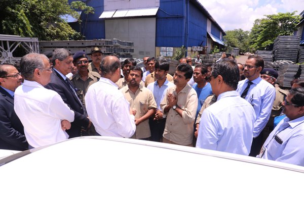 Dr. Ajay Kumar, Secretary (Defence Production) visits GRSE on 07 Jul 18 and inaugurates the Virtual Reality Lab