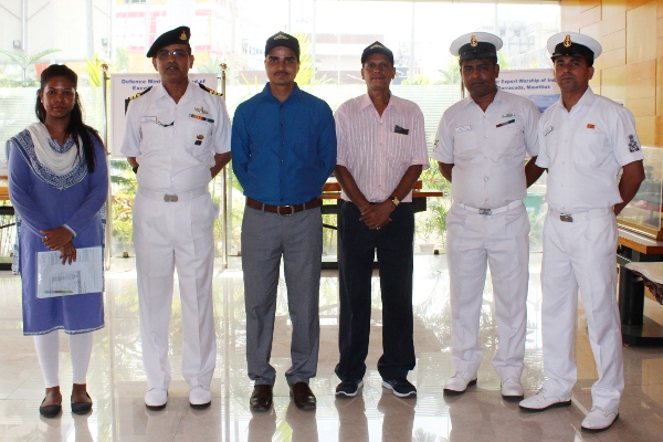 Cadets, Sainik School, Purulia, WB visits GRSE on 29 Apr 18