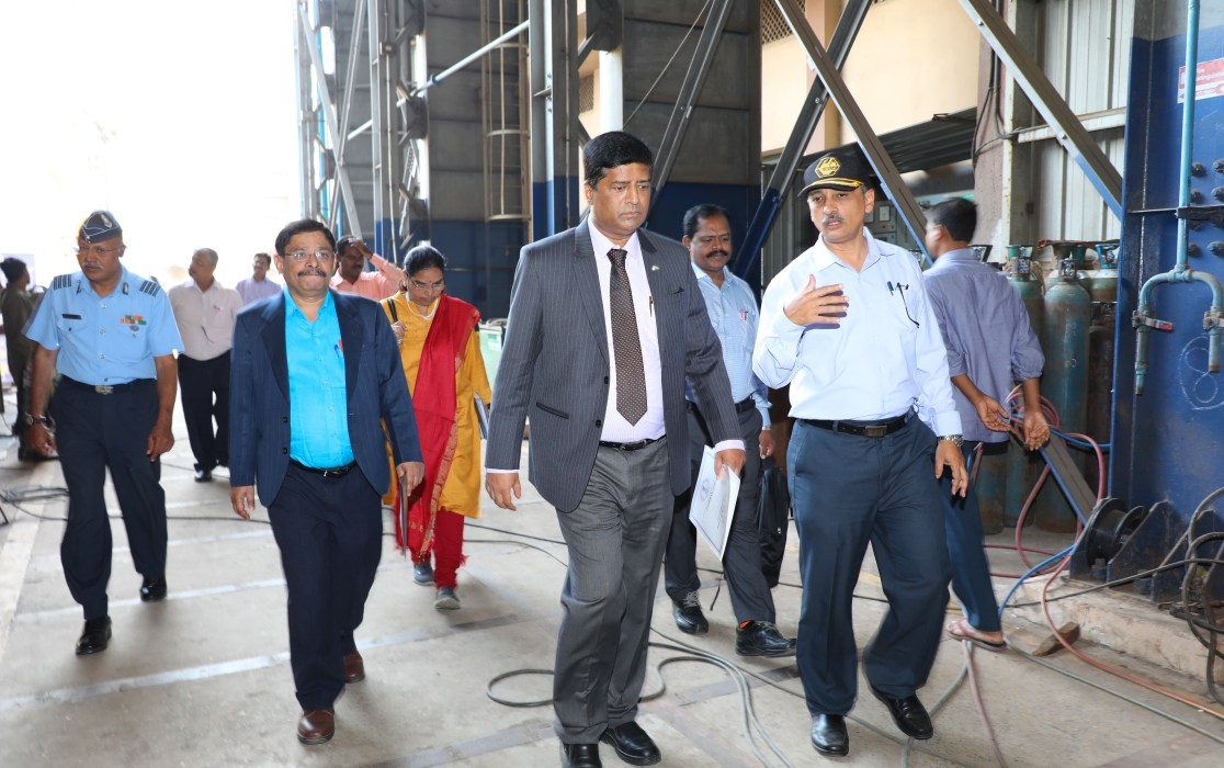 50th Information TechnologyStandardisation Sub Committee (ITSSC) Meeting held at GRSE on 16 Nov 18. Chairman of ITSSC, Shri Mahesh V, Director (R&D), BEL, Chairman chaired the meeting which was inaugurated by Shri A. K. Nanda, Director (Personnel), GRSE.