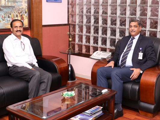Visit of Shri M A Lincon, PCDA ( Navy ) to GRSE on 26 Mar 18