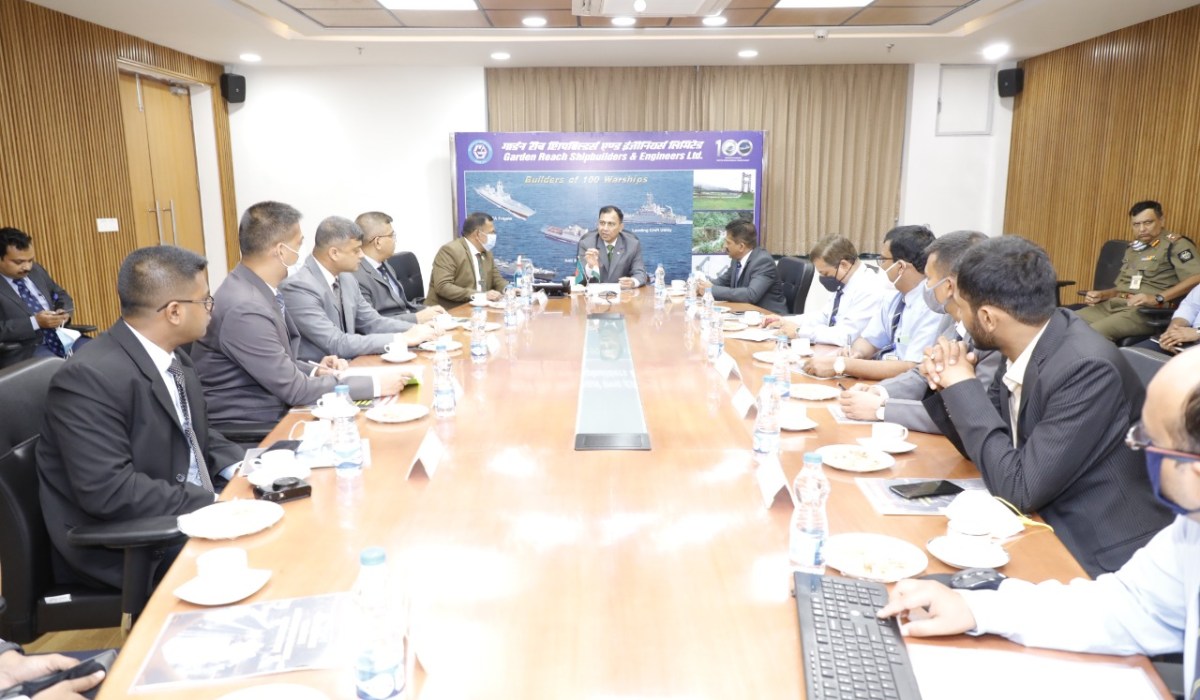Lt Gen Saiful Alam ,SBP, SUP, AWC, PSC, PhD, Quartermaster General Bangladesh Army Visited GRSE on 20 Sep 2021