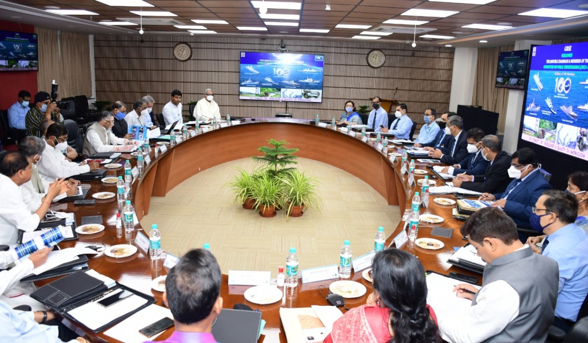 Visit of Parliamentary Committee on Public Undertakings on 29 Sep 21