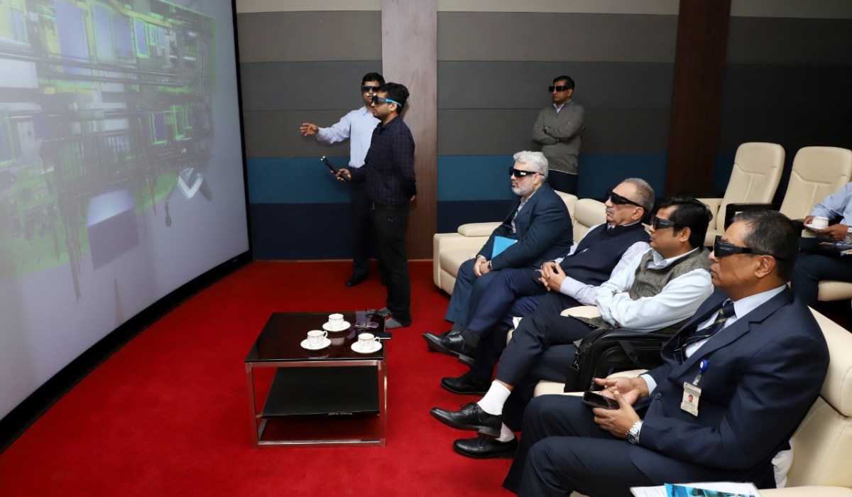 IDSA Study Team visit GRSE on 10 Jan 20