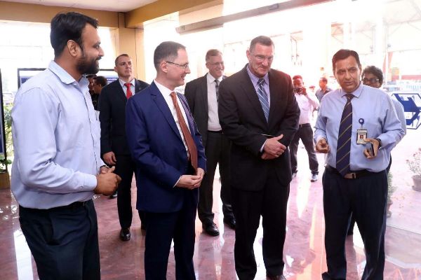Delegation from US Consulate visit GRSE on 11 May 18