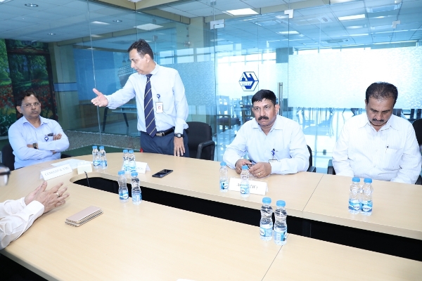 Visit of Officers from Defence Institute of Quality Assurance to GRSE on 12 June 18