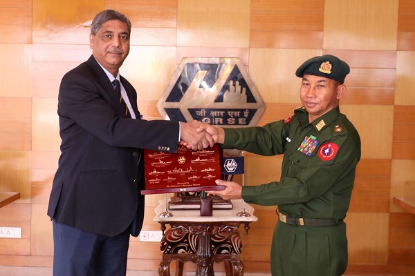 Senior Level Delegation from Myanmar visits GRSE on 10 Nov 18