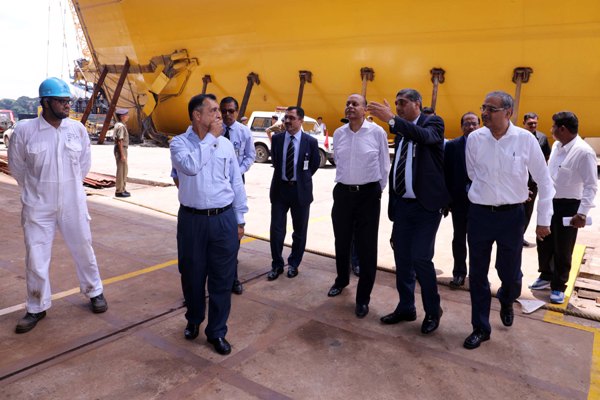 Dr. Ajay Kumar, Secretary (Defence Production) visits GRSE on 07 Jul 18 and inaugurates the Virtual Reality Lab