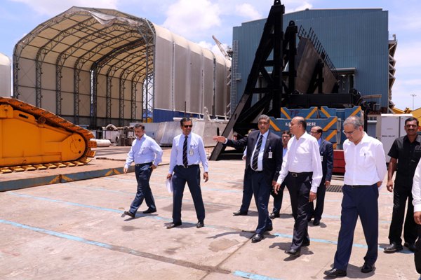 Dr. Ajay Kumar, Secretary (Defence Production) visits GRSE on 07 Jul 18 and inaugurates the Virtual Reality Lab