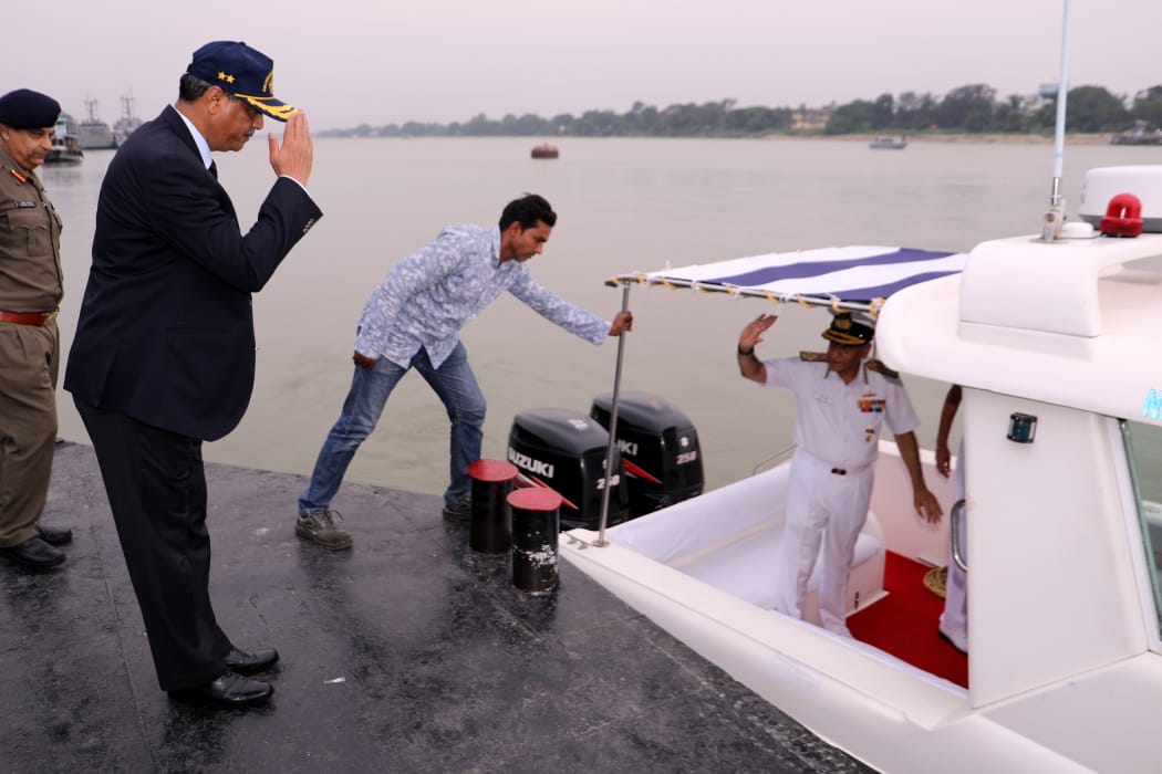 Admiral Sunil Lanba, PVSM, AVSM, ADC, Chief of Naval Staff visits GRSE on 14 May 19