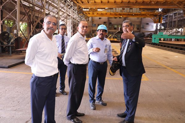 Dr. Ajay Kumar, Secretary (Defence Production) visits GRSE on 07 Jul 18 and inaugurates the Virtual Reality Lab