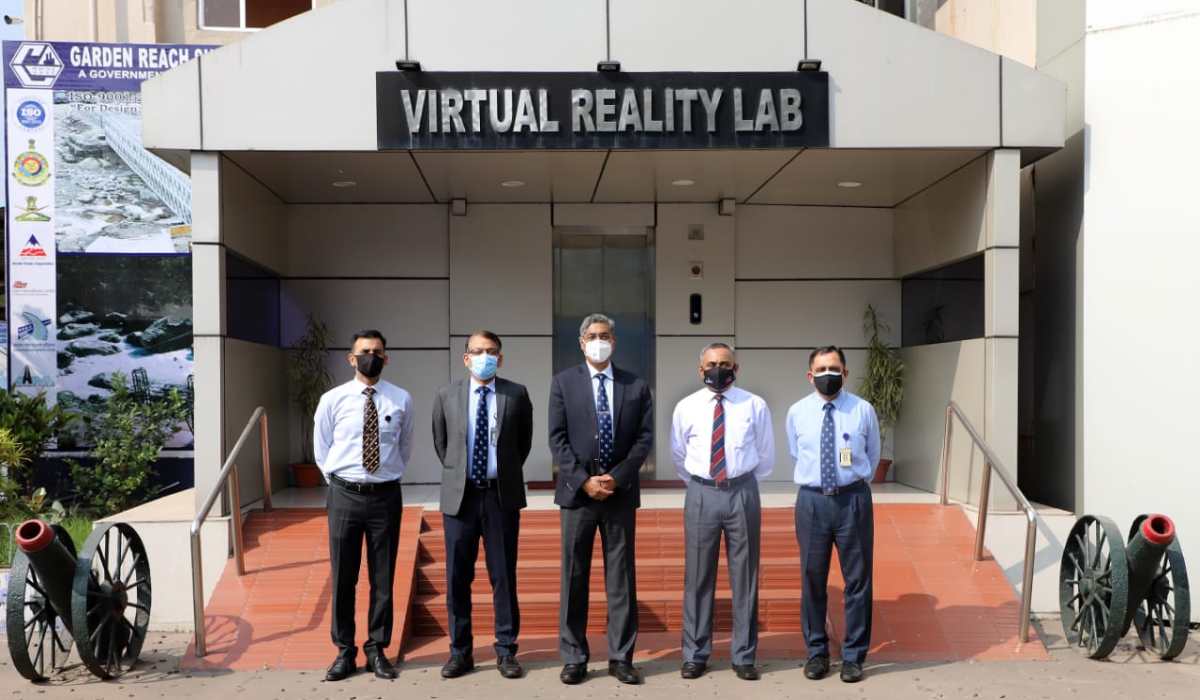 Lt Gen Manoj Pande, AVSM, VSM, ARMY Commander (GOC-IN-C) Visited GRSE on 27 Nov 21