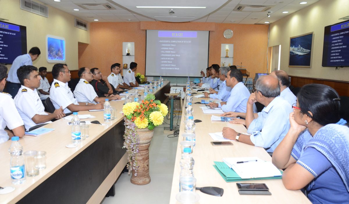 Visit of Chief of Staff, Andaman Nicobar on 27 Apr 17
