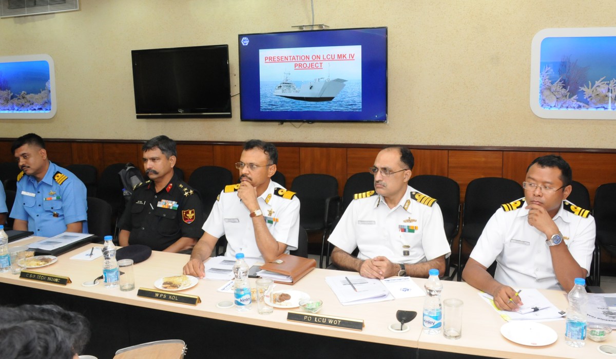 Brigadier S.Y. Deshmukh, CSO (Tech) / HQ ANC visits GRSE on 29 May 17