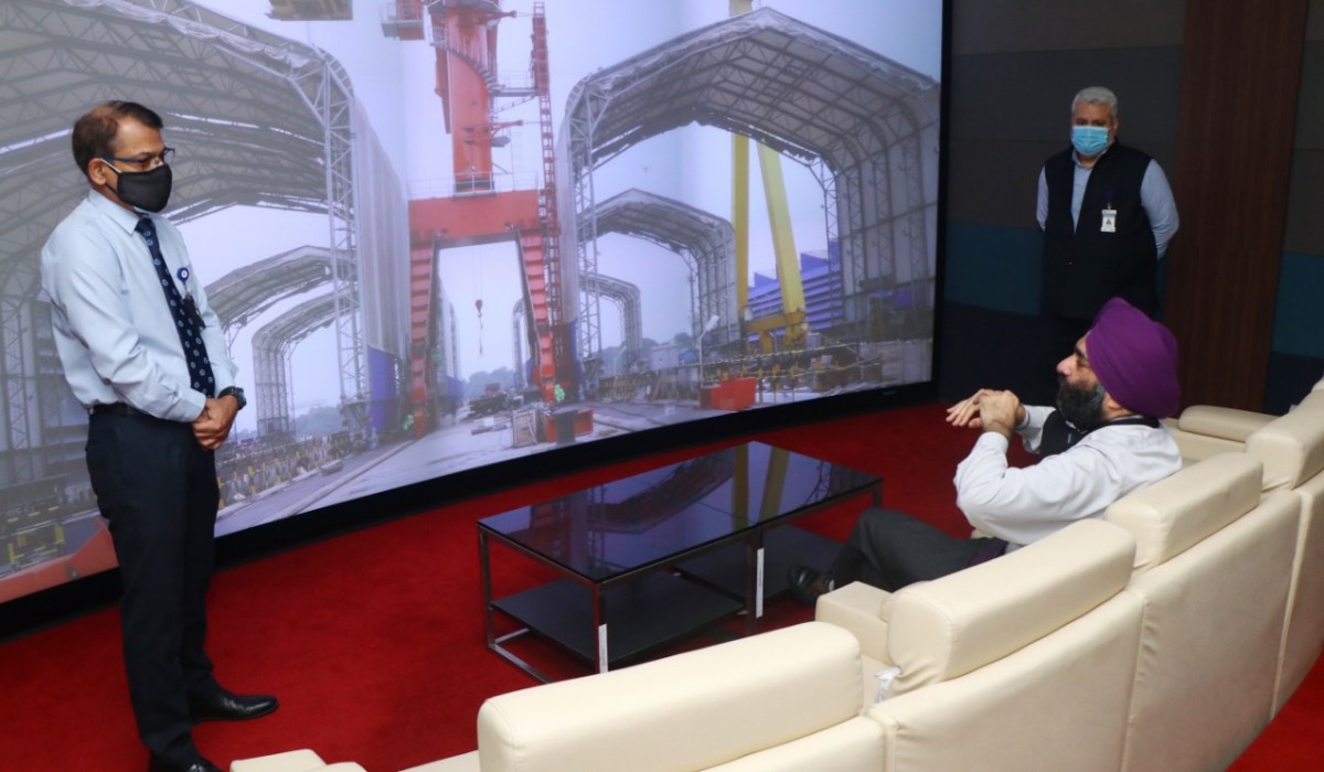 R Adm Guninder Singh Jawanda, DG, WESEE at GRSE on 06 Aug 21
