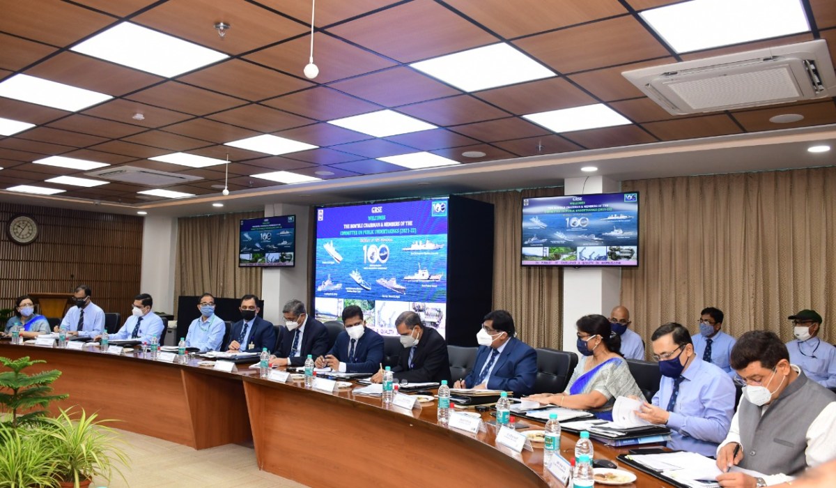 Visit of Parliamentary Committee on Public Undertakings on 29 Sep 21