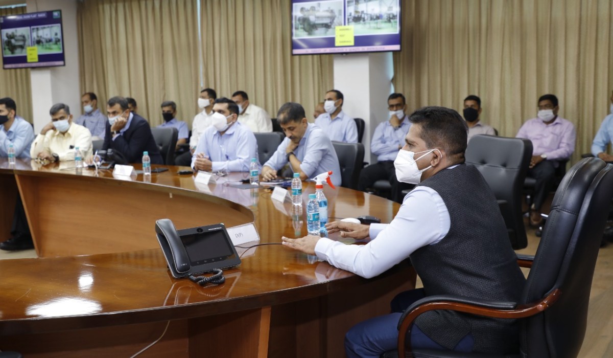 Visit of 45th Higher Air Command Course (HACC) on 16 Nov 21
