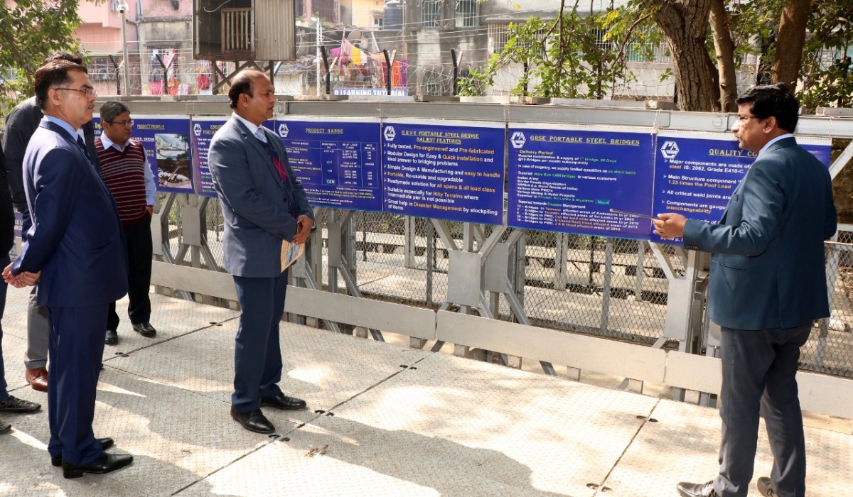 Shri Santosh Kumar, IA & AS, Principal Director of Commercial Audit, visits GRSE on 20 Dec 19