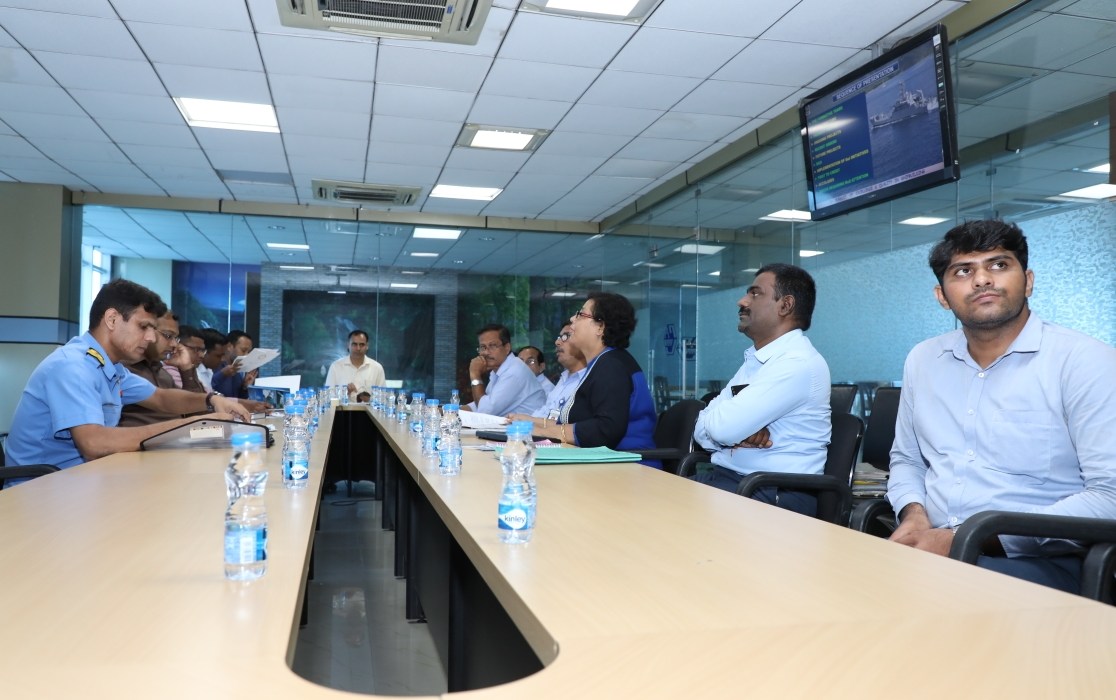 A Board of Officers led by Cmde Tikoo, AGM (YS&QA) ND(Vizag), IN visited GRSE on 20 Jul 18