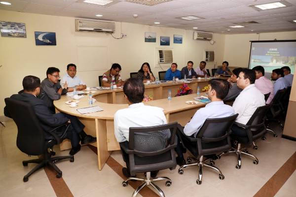 Nepal Delegation visits GRSE on 20 Sep 18