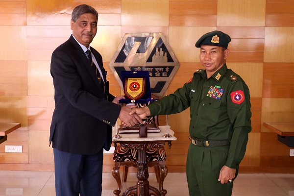 Senior Level Delegation from Myanmar visits GRSE on 10 Nov 18