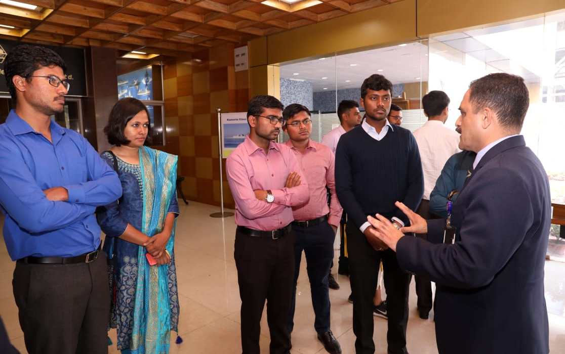 Navy Attachment of IAS Officer Trainees visit GRSE on 27 Dec 18